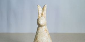 Rabbit Decor Ceramic Showpiece
