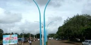 Conical Street Light Pole