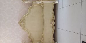 French Vintage Teakwood Bed