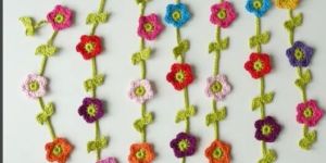 Crochet Flower Garlands