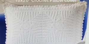 Crochet Lace Pillow Covers