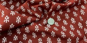 Block Printed Cotton Fabric