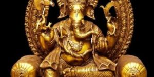 Brass Life Size Ganesh Statue