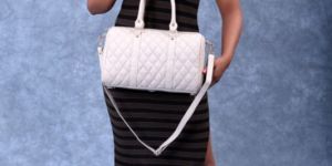 Ardan Genuine Leather Quilted Handbag for Women