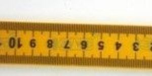 Wooden Meter Scale
