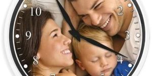 Personalized Photo Wall Clock