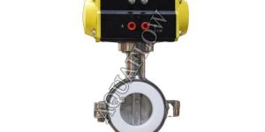 Pneumatic Actuator PTFE Lined Butterfly Valve