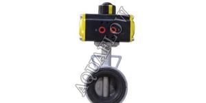 Pneumatic Actuator Operated Butterfly Valve