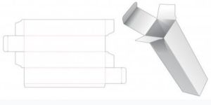 4x4x12 Inch Bottle Packaging Corrugated Box