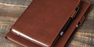 Leather Diary Holder