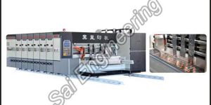 Automatic Printer Slotter Die Cutter with Lead Edge Feeder