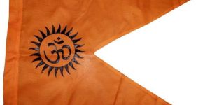 Printed Om Flag