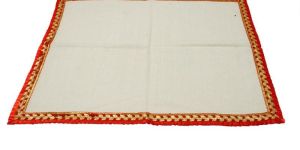 White Jute Prayer Mat