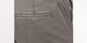 Cotton Casual Grey Trousers