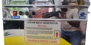 STEAM BATH UNIT GENERATOR 12 KW S.S.