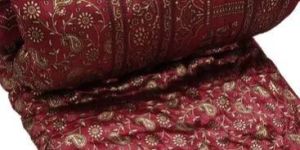 Jaipuri Satin Silk Quilt