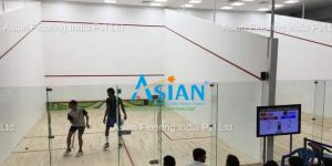 Squash Court Glass Back Wall