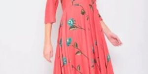 Women Printed Rayon Kurti Palazzo Set