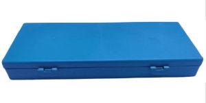 Microscope 50 Slide Box with Hinges