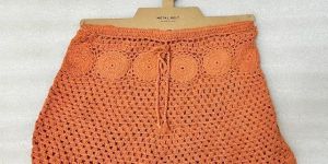 Ladies Crochet Short Skirt