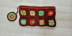 Ladies Crochet Hand Purse