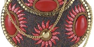 Ladies Metal Clutch Bag