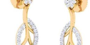 DER76 DIAMOND EARRING