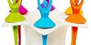 Dancing Doll Fruit Fork Cutlery Set
