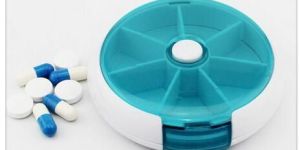 Compartment Round Pill Dispenser
