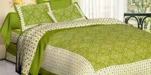 Khadi Printed Double Bed Sheet