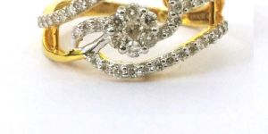 Diamond Studded Designer Ring for Women