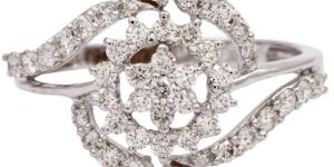 Womens White Gold Engagement Diamond Ring