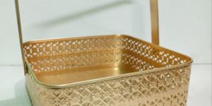 Metal Gift Basket
