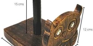 Wooden Toilet Paper Roll Stand