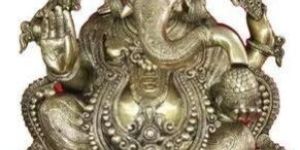 Brass Ganesha Statue