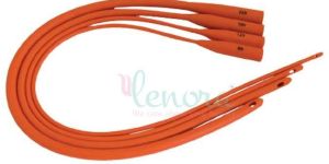 Red Rubber Catheter