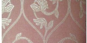 Embossed Floral Textured Wallpaper