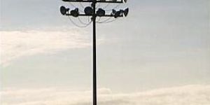 Flood Light Pole