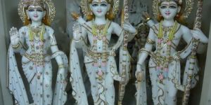 Marble RAM Darbar Statue