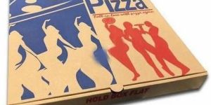 Printed Pizza Corrugated Box