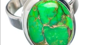 Copper Turquoise Ring