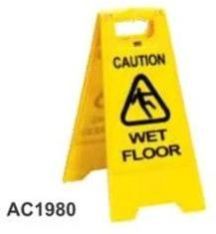 Message Plates Caution Sign