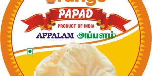 Orange Papad Appalam