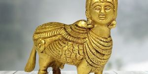 Brass Kamdhenu Cow