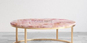 Rose Quartz Coffee Center Table
