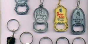 Metal Bottle Opener Keychain