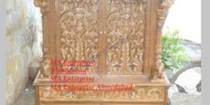 Home Temple with Carved Doors