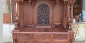 Wooden Temple Made from Teak Wood