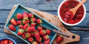 Frozen Strawberry