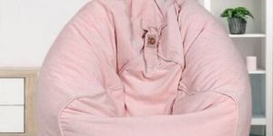 Velvet Bean Bag Cover with Beans